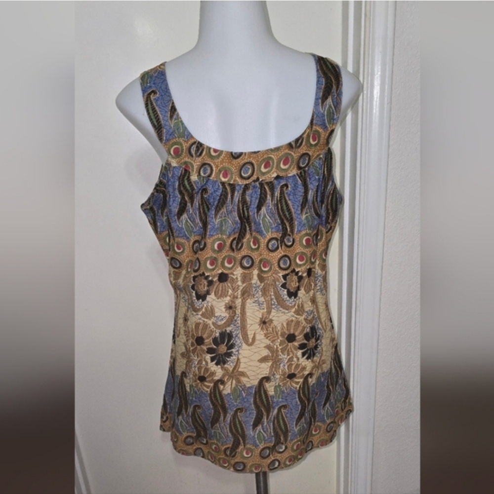 Multicolor Patterned Women's Top - Picture 2 of 4
